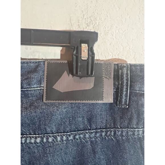FIGHTING ROOSTER Denim Travel Shorts Mid Rise 9" Inseam Men's Size 30 Blue NWOT - Picture 4 of 12